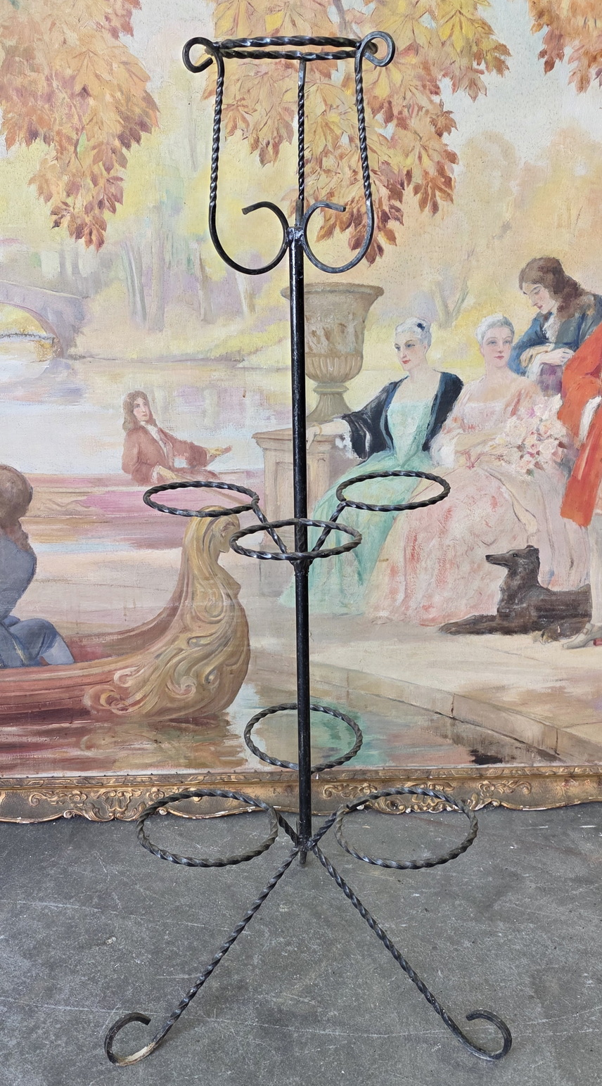 A French Pot Plant Stand